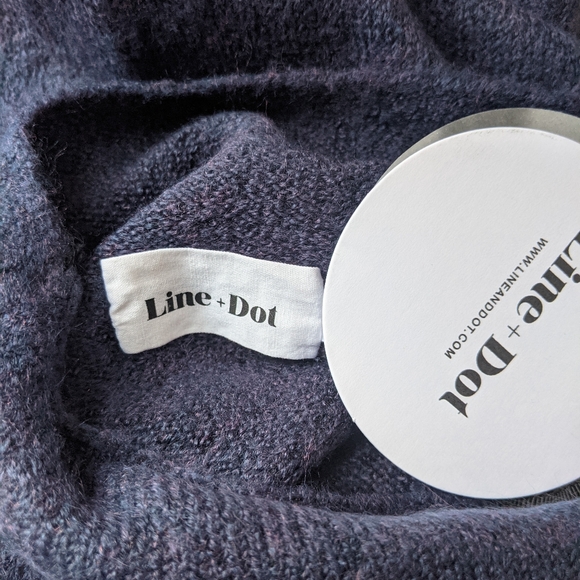 NWT Line & Dot Oriana Tied Sweater - Picture 4 of 6